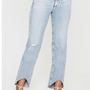 AG Contour 360 Alexis Straight High-Rise Vintage Fit Jeans (Size 29)